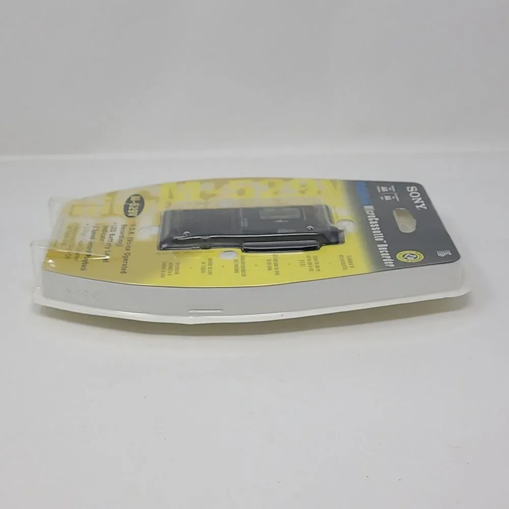 Sony Pressman M-529V MicroCassette Recorder Built-In Microphone Battery-Powered